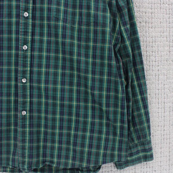 G.H Bass & Co Shirt Mens 2XL Multicolor Plaid Button Down Long Sleeve Collared - Picture 3 of 10